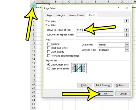 How to Have Top Row Print on Every Page in Excel: A Guide with Q&A