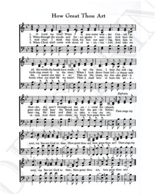 sheet music how great thou art: A Melody of Creativity and Expression Beyond Notes